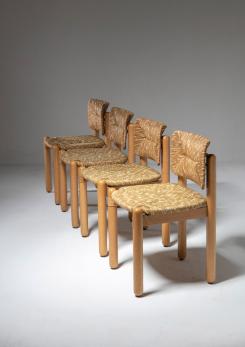 Compasso - Set of Four Baba Chairs by Assostudio for Pozzi & Verga
