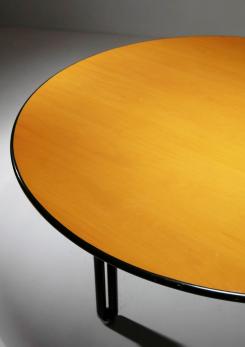 Compasso - Round "Doppietta" Table by Luigi Caccia Dominioni for Azucena