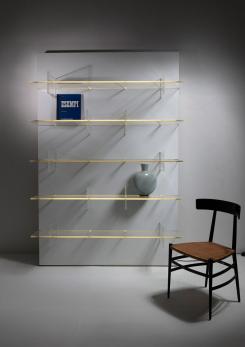 Compasso - Wall Lighting Shelf by Roberto Monsani for Acerbis