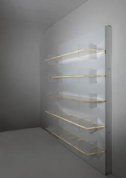 Compasso - Wall Lighting Shelf by Roberto Monsani for Acerbis Compasso - Wall Lighting Shelf by Roberto Monsani for Acerbis