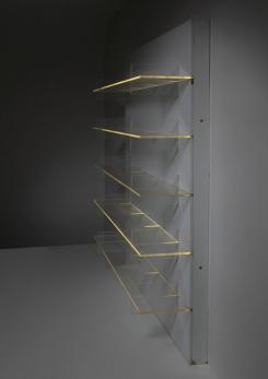 Compasso - Wall Lighting Shelf by Roberto Monsani for Acerbis