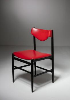 Compasso - Set of Four Chairs by Cassina