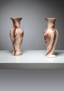Compasso - Pair of Marble Vases