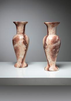 Compasso - Pair of Marble Vases