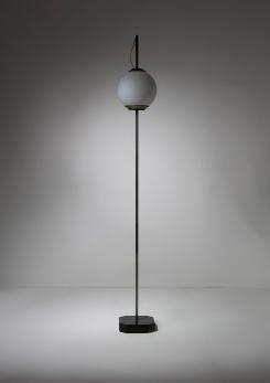 Compasso - "Pallone" Floor Lamp Model LTe10 by Caccia Dominioni for Azucena