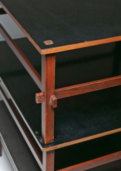 Compasso - Set of Two Coffee Tables Model 740 by Gianfranco Frattini for Cassina