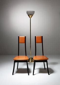 Compasso - Pair of Chairs by Angelo Mangiarotti for La Sorgente del Mobile