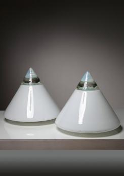 Compasso - Pair of "Rio" Table Lamps by Giusto Toso for Leucos