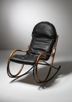 Compasso - "Nonna" Rocking Chair by Paul Tuttle for Strässle