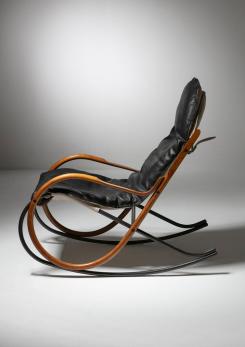 Compasso - "Nonna" Rocking Chair by Paul Tuttle for Strässle