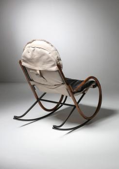 Compasso - "Nonna" Rocking Chair by Paul Tuttle for Strässle