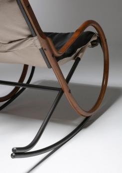 Compasso - "Nonna" Rocking Chair by Paul Tuttle for Strässle