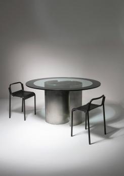 Compasso - "Fasce Specchiate" Dining Table by Luigi Caccia Dominioni for Azucena