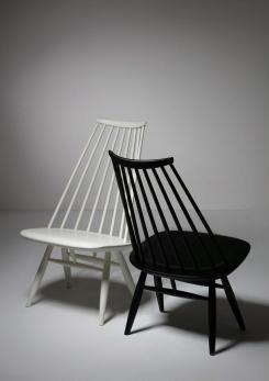 Compasso - Pair of "Mademoiselle" High Back Chairs by Tapiovaara for Asko