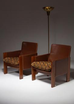 Compasso - Pair of Model "917" Lounge Chairs by Tobia Scarpa for Cassina