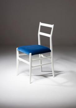Compasso - Set of Four "Leggera" Chairs by Gio Ponti for Cassina