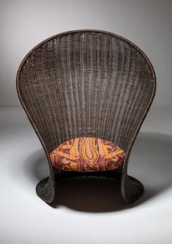 Compasso - "Foglia" Lounge Chair by Travasa for Bonacina Compasso - "Foglia" Lounge Chair by Travasa for Bonacina