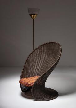 Compasso - "Foglia" Lounge Chair by Travasa for Bonacina Compasso - "Foglia" Lounge Chair by Travasa for Bonacina