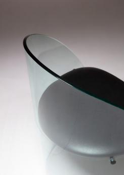 Compasso - Glass Chair Attributed to Nani Prina for Rimadesio