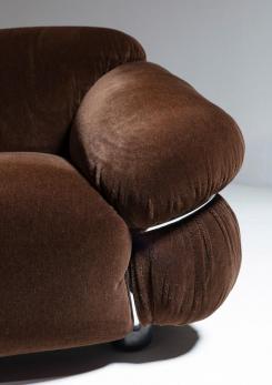 Compasso - "Sesann" Settee by Gianfranco Frattini for Cassina