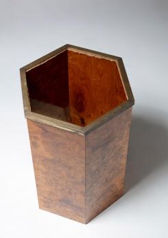 Compasso - Italian 70s Burl Umbrella Stand