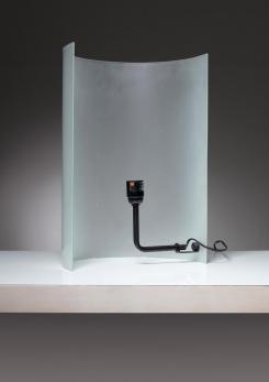 Compasso - Glass Table Lamp by Stilnovo Compasso - Glass Table Lamp by Stilnovo