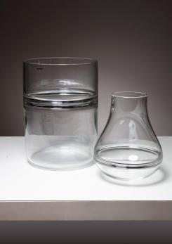 Compasso - Set of Two "Incalmo" Vases by Barbini