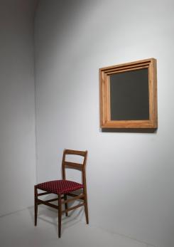 Compasso - "Annabella" Wall Mirror by Mario Ceroli for Poltronova