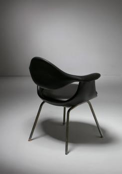 Compasso - Pair of "DAF" Armchairs by George Nelson for ICF Compasso - Pair of "DAF" Armchairs by George Nelson for ICF