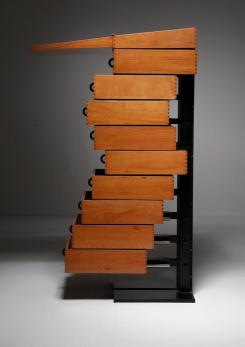 Compasso - "Robot" Chest of Drawers by Mario Botta for Robots