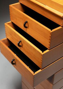 Compasso - "Robot" Chest of Drawers by Mario Botta for Robots
