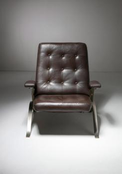 Compasso - "Roma" Lounge Chair by Gastone Rinaldi for Rima