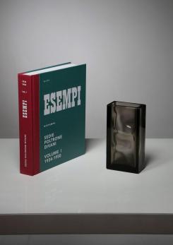 Compasso - "Optical" Glass Vase by Ladislav Oliva for Exbor