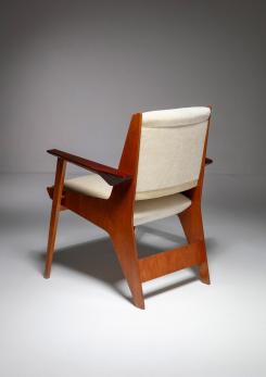 Compasso - Italian 60s Plywood Armchair Compasso - Italian 60s Plywood Armchair