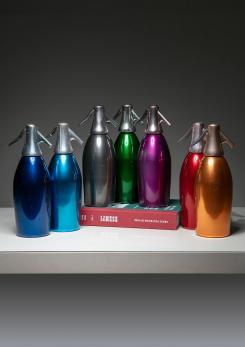 Compasso - Set of Seven Soda Siphons by Sergio Asti for Saccab