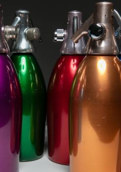 Compasso - Set of Seven Soda Siphons by Sergio Asti for Saccab Compasso - Set of Seven Soda Siphons by Sergio Asti for Saccab