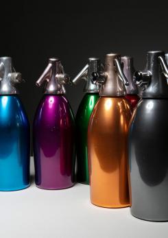Compasso - Set of Seven Soda Siphons by Sergio Asti for Saccab