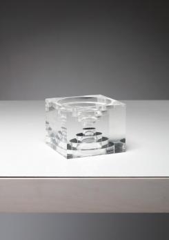 Compasso - Geometric Plexiglass Table Sculpture by Guzzini Compasso - Geometric Plexiglass Table Sculpture by Guzzini