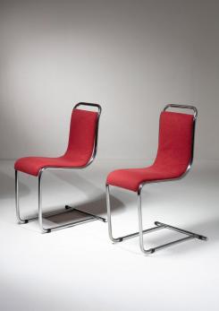 Compasso - Pair of Chairs by Ico Parisi for Longhi Compasso - Pair of Chairs by Ico Parisi for Longhi