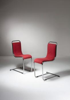Compasso - Pair of Chairs by Ico Parisi for Longhi Compasso - Pair of Chairs by Ico Parisi for Longhi