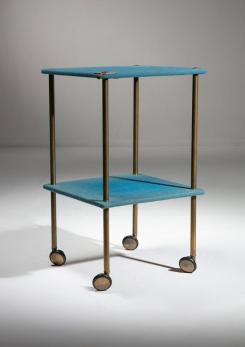 Compasso - Rare Table Cart Model T9 by Luigi Caccia Dominioni for Azucena, Italy, 1960s