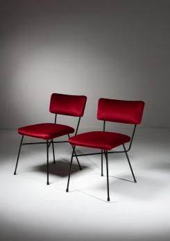 Compasso - Pair of "Urania" Chairs by BBPR for Arflex