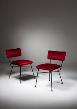Compasso - Pair of "Urania" Chairs by BBPR for Arflex