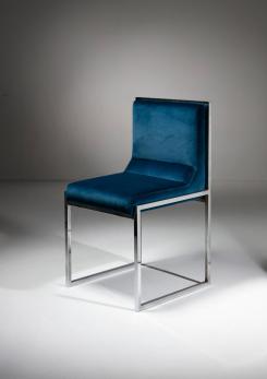 Compasso - Set of Four "Wright/Wright" Chairs by Nanda Vigo for Driade