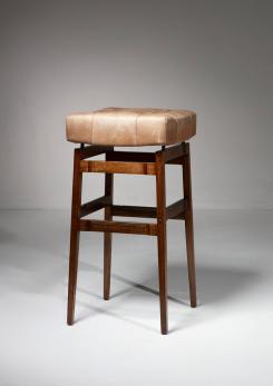 Compasso - High Stool Model 101 by Gianfranco Frattini for Cassina Compasso - High Stool Model 101 by Gianfranco Frattini for Cassina