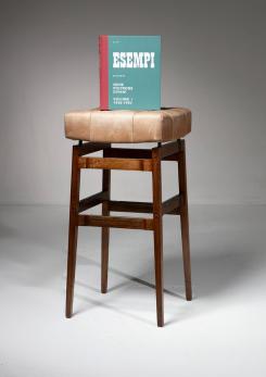 Compasso - High Stool Model 101 by Gianfranco Frattini for Cassina Compasso - High Stool Model 101 by Gianfranco Frattini for Cassina