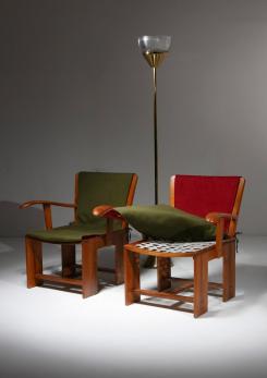 Compasso - Pair of Chairs Model 771 by Carlo Scarpa for Bernini Compasso - Pair of Chairs Model 771 by Carlo Scarpa for Bernini