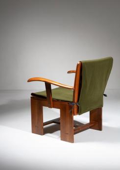Compasso - Pair of Chairs Model 771 by Carlo Scarpa for Bernini