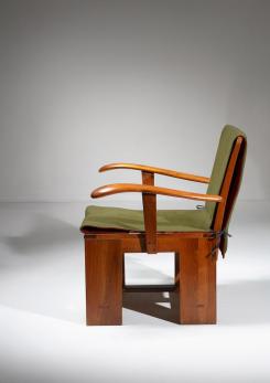 Compasso - Pair of Chairs Model 771 by Carlo Scarpa for Bernini