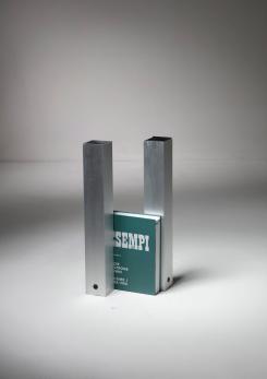 Compasso - Set of Two "Ponza" Floor Ashtrays by Bruno Munari for Danese Compasso - Set of Two "Ponza" Floor Ashtrays by Bruno Munari for Danese